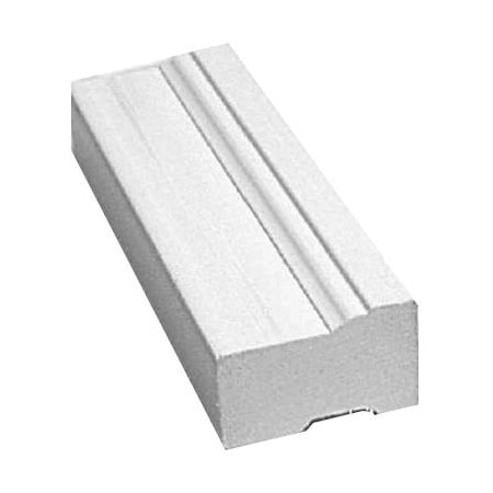 7' PVC WHT Brickmould